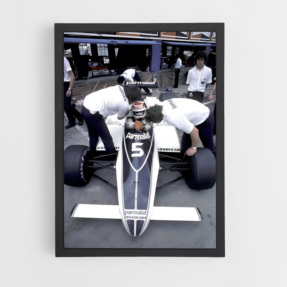 Poster Indy Champion – affiche Voitures de Formule 1 (vue 2)